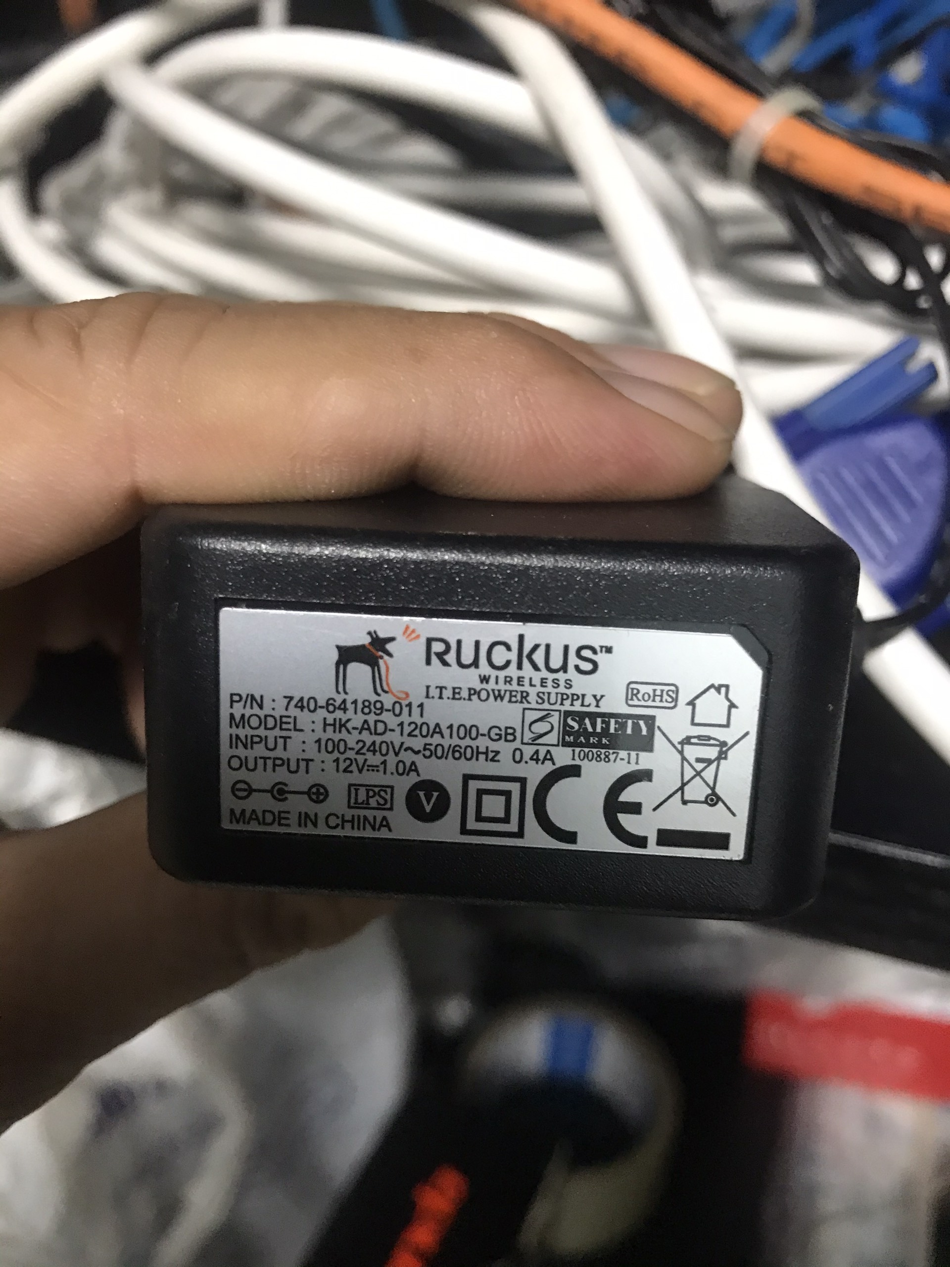 Nguồn Ruckus HK-AD-120A100-GB