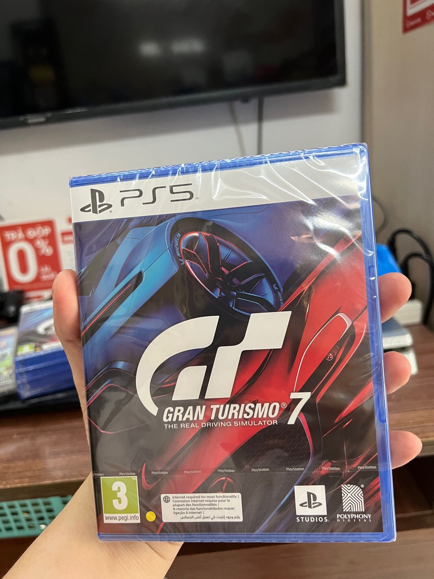 Đĩa chơi game PS4 / PS5: Gran Turismo 7