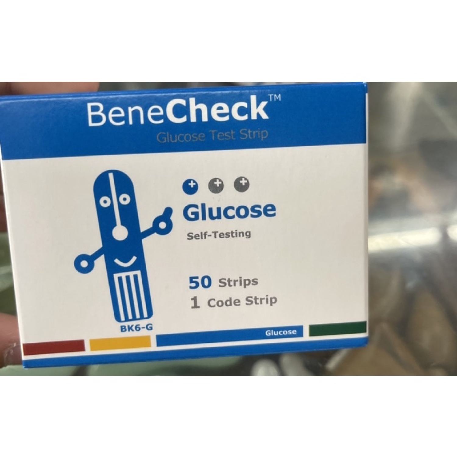 Que thử Glucose BeneCheck ( 3in1 )