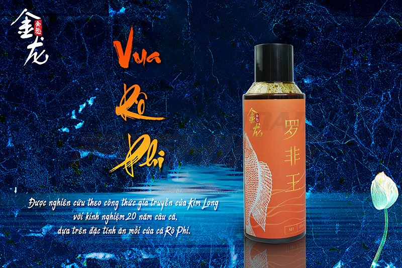 [Tặng 50k] [Chính hãng] [Ảnh thật] [Có sẵn] Hương liệu Kim Long - Bộ Rô Phi, chuyên dùng câu cá rô phi.
