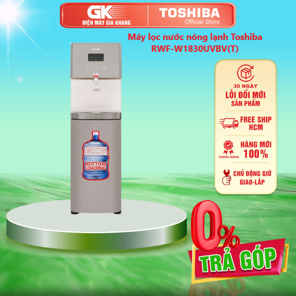 Máy lọc nước nóng lạnh Toshiba RWF-W1830UVBV(T) - Tự ngắt điện khi quá tải Khóa vòi nước nóng - GIAO TOÀN QUỐC - FREESHIP HCM