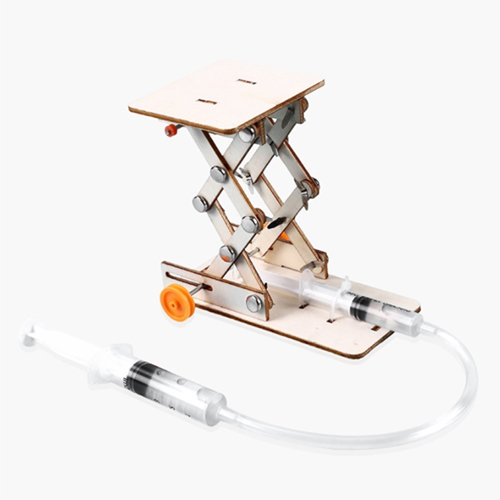 Đồ chơi trí tuệ cho bé - Bàn nâng thủy lực bằng gỗ theo phương pháp giáo dục Stem