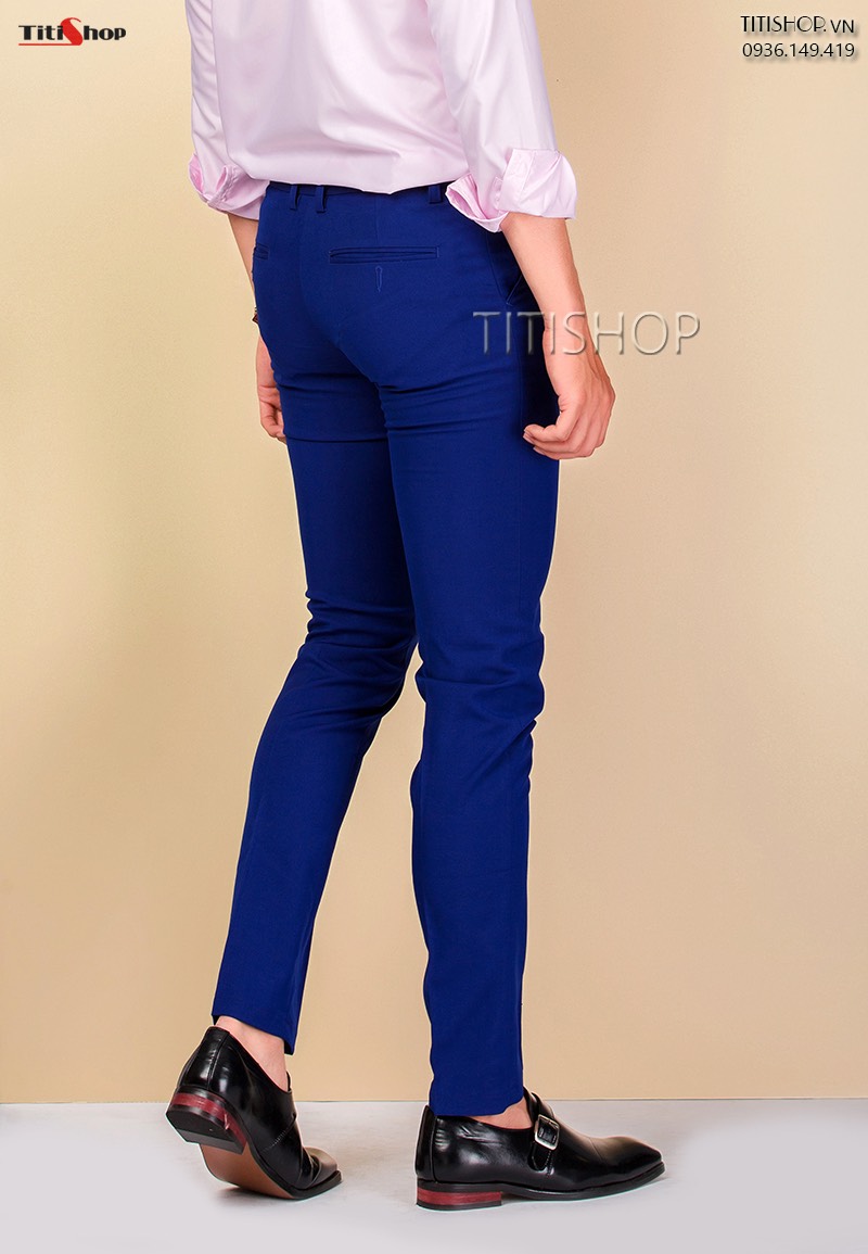 Quần Tây Âu Nam AVN155 Xanh