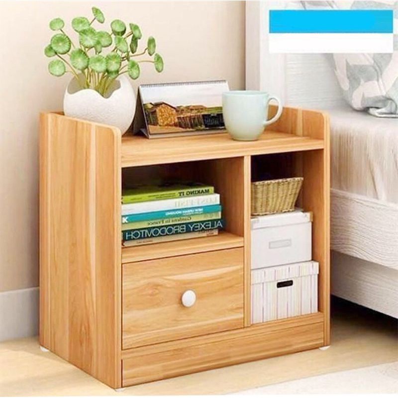 Kệ Để Đầu Giường Vuông Màu Gỗ 40 x 26 x 32.5cm