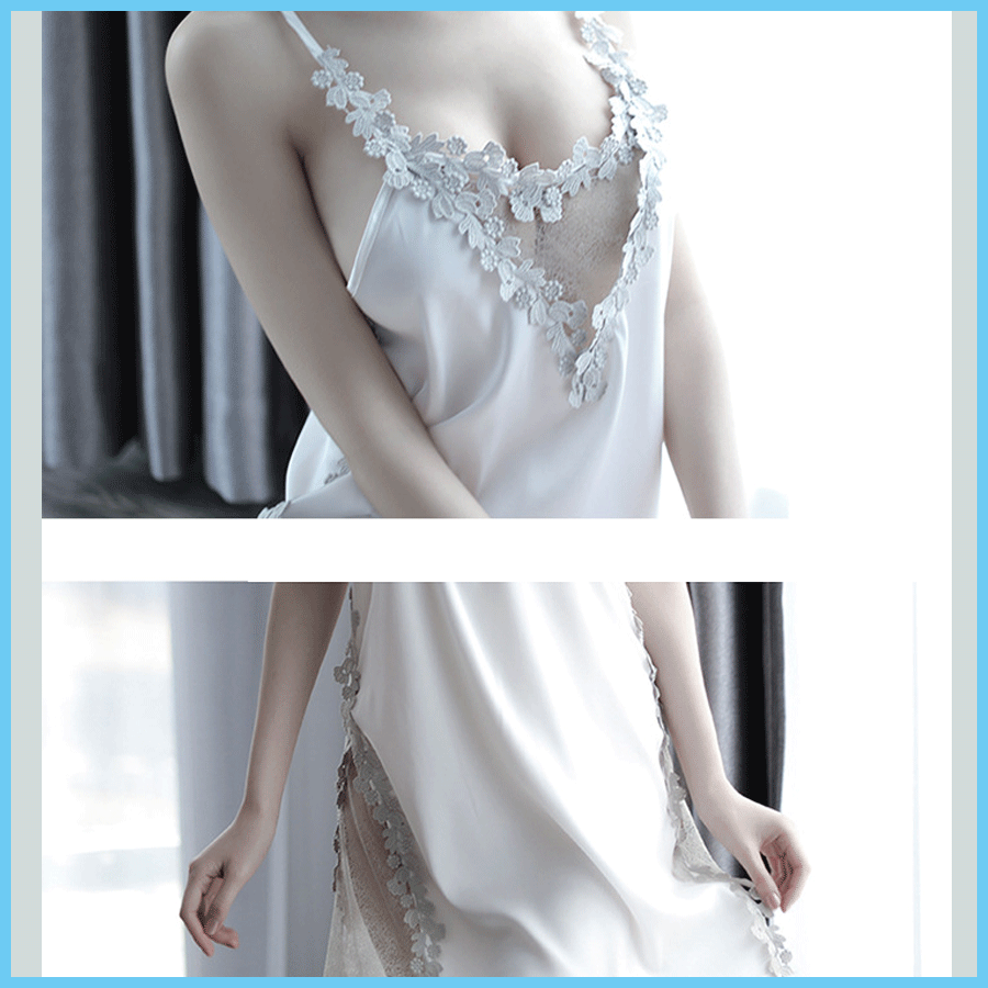 Váy ngủ lụa sexy 2 dây quyến rũ MS5005