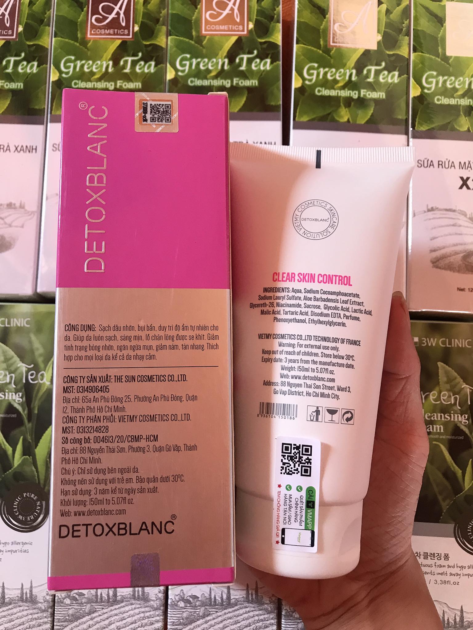 Sữa Rửa Mặt Detox Blanc Số 2