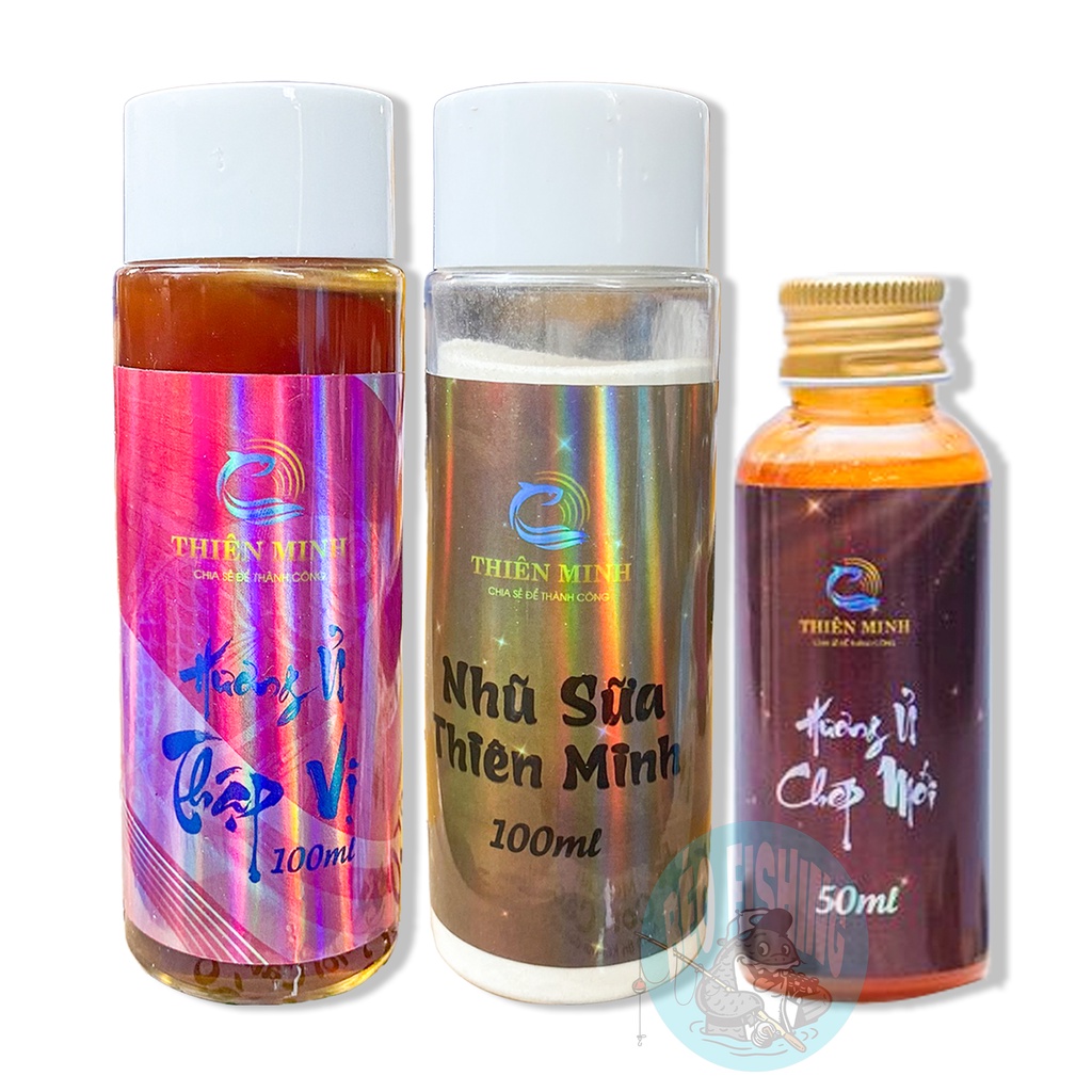 Hương liệu câu chép mới thiên minh - vũ môn : ủ thâp vị + hương chép mới + nhũ sữa câu cá chép siêu nhạy