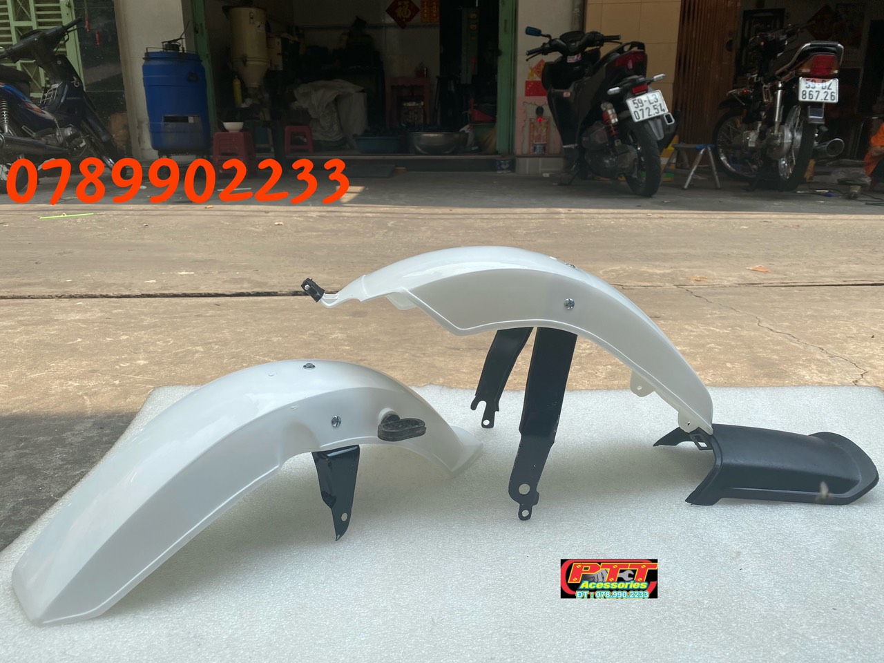Cặp dè trước - sau xe chaly