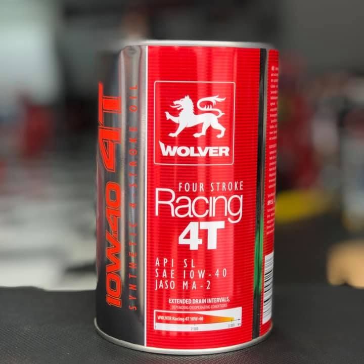 Nhớt Wolver Racing Synthetic 10W40  (130001)