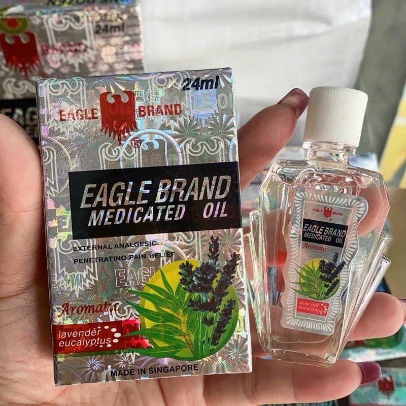 DẦU GIÓ TRẮNG 2 NẮP EAGLE BRAND 24ml