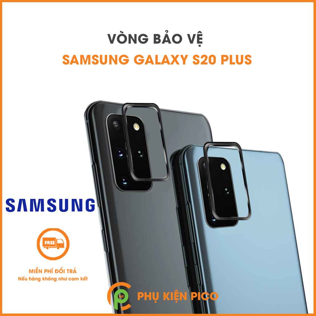 Vòng bảo vệ camera Samsung Galaxy S20 Plus kim loại ốp viền camera chống xước