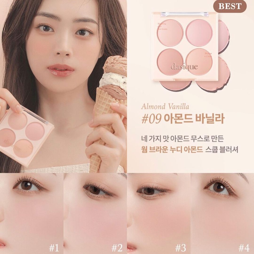 Má hồng DASIQUE Blending Mood Cheek