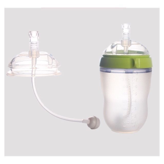 [⚡Tách lẻ] Nắp - Cổ - Thân - Núm ti bình sữa Comotomo Mỹ 150ml/250ml