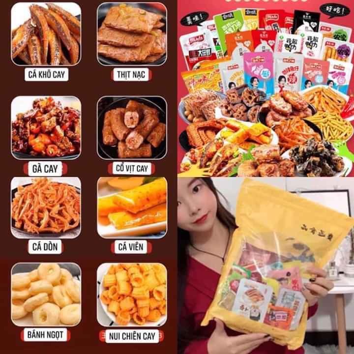 SET ĂN VẶT 36 MÓN THẦN THÁNH