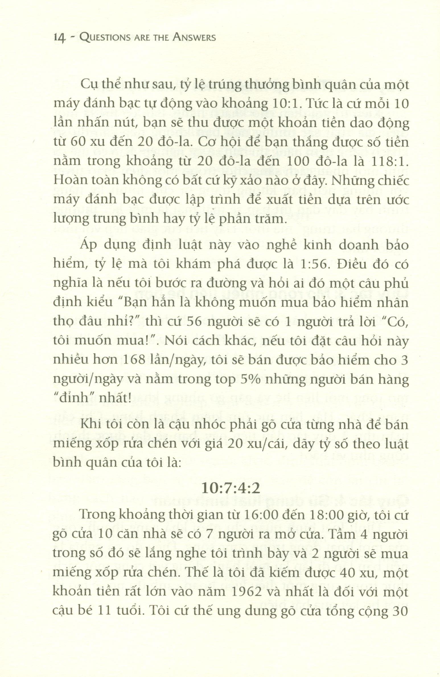 Câu Hỏi Là Câu Trả Lời
