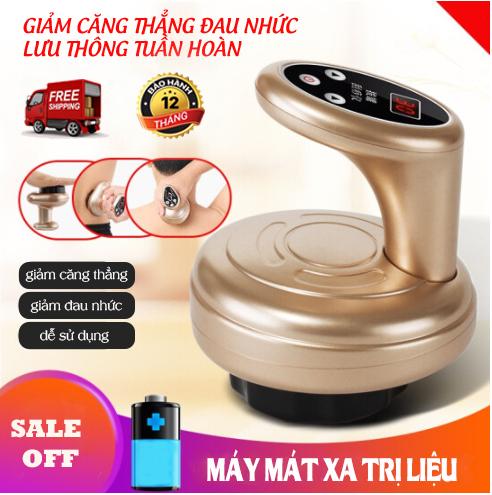 [HCM]Máy Mát Xa Lưng Vai Cổ Cầm Tay - Giúp Lưu Thông Tuần Hoàn Khí Huyết Giảm Căng Thẳng Đau Nhức - Máy Massage rung Mini Cầm Tay Massage Toàn Thân Giá Rẻ Mát Xa Cầm Tay - BH 12 Tháng