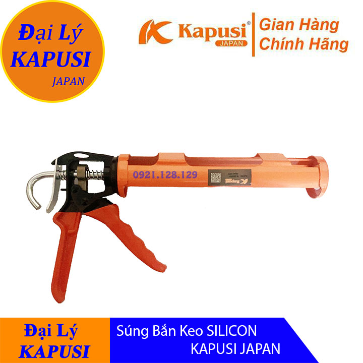 Súng bắn keo 9.5'' - súng bắn keo silicon kapusi. cao cấp loại to
