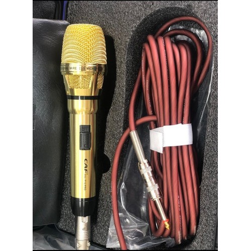 [HCM][ SẢN PHẨM MỚI NHÂT 2020 ] Mua Micro Hát Karaoke Có Dây Mic Hát Karaoke Có Dây Micro Karaoke Cao Cấp Caf P12 Pro- Vỏ Kim Loai Chống Va Đập Củ Micro Đươc Sơn 1 Lớp Sơn Tĩnh Điện Âm Thanh Cực Hay Chống Hú Tốt. Bh 12 Tháng