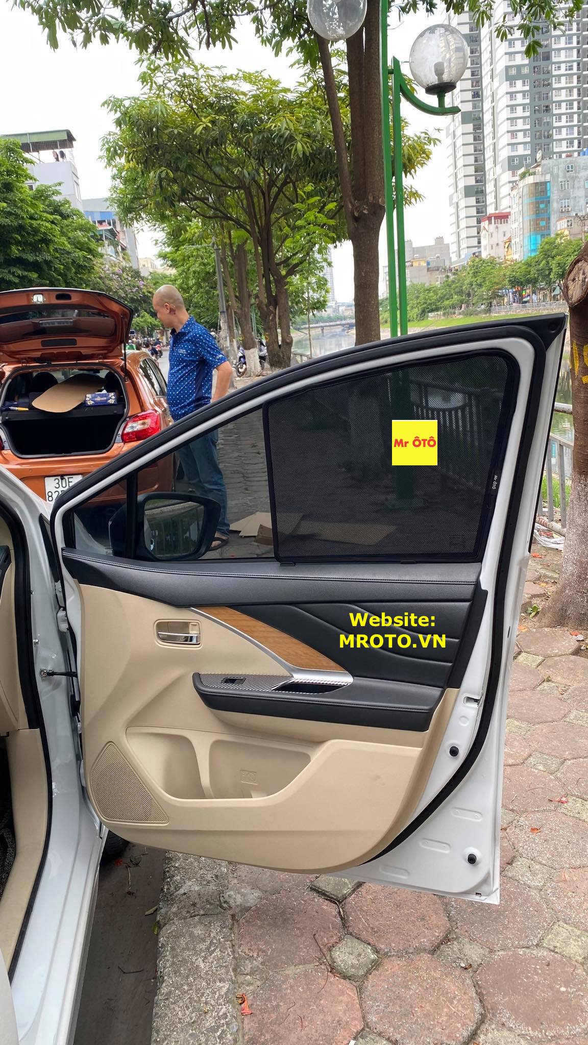 Rèm che nắng xe mitsubishi xpander loại 1 mr.oto. bảo hành 24 tháng. cam kết chuẩn khít theo xe