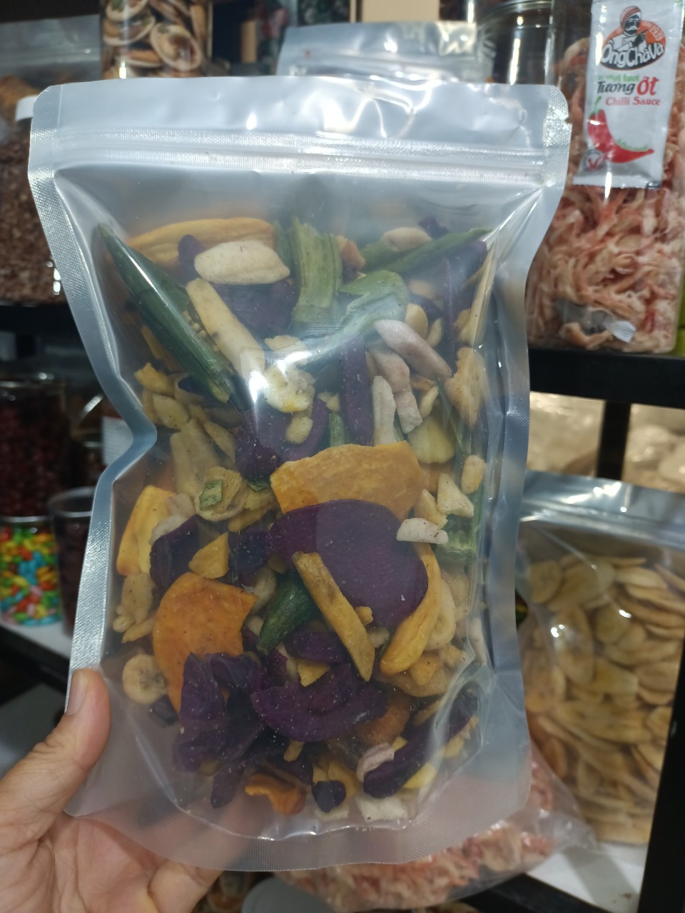 Trái cây sấy thập cẩm loại vỡ ĐÀ LẠT