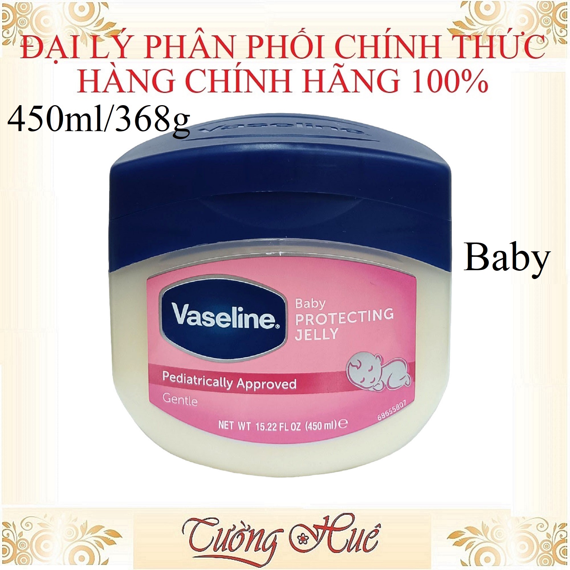 Sáp Vaseline 100% Pure Petroleum - 368g/450ml ( Có Lựa Chọn )
