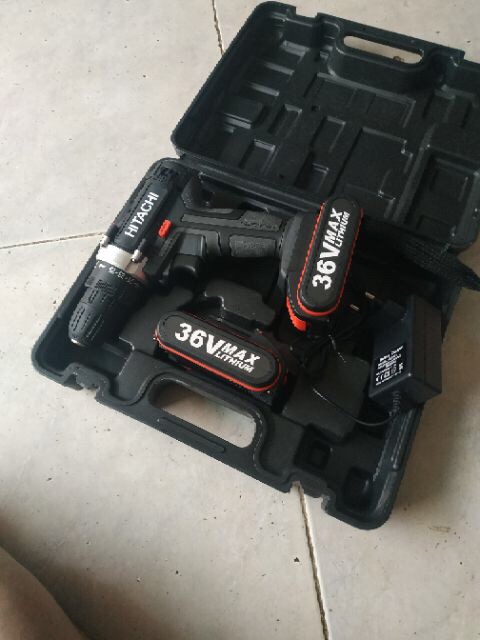 Máy Khoan Pin HiTaChi 36V - 2 Pin. Có Búa,lõi đồng