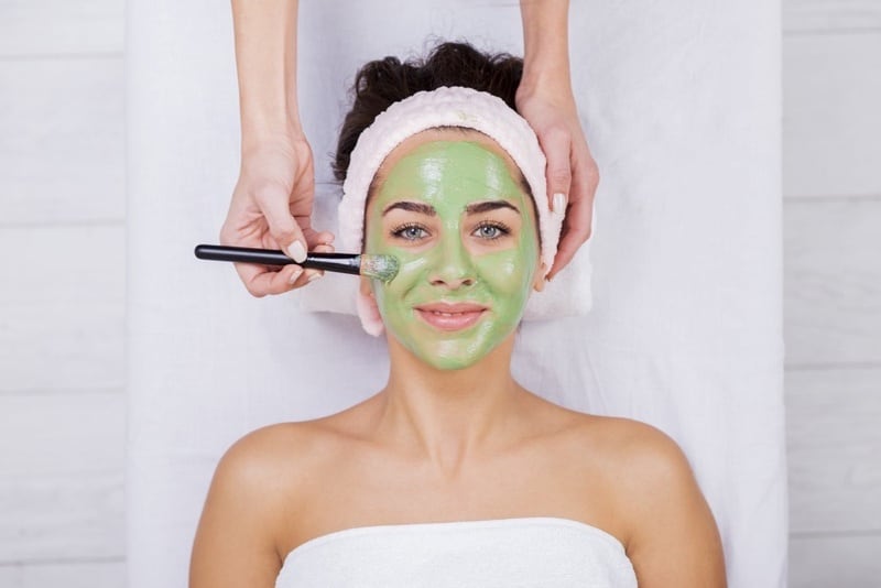 [Spa] Bột đắp mặt nạ trà xanh Green Tea gói 1kg