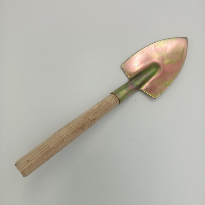 Xẻng mini trồng hoa ,làm vườn cán gỗ siêu cứng