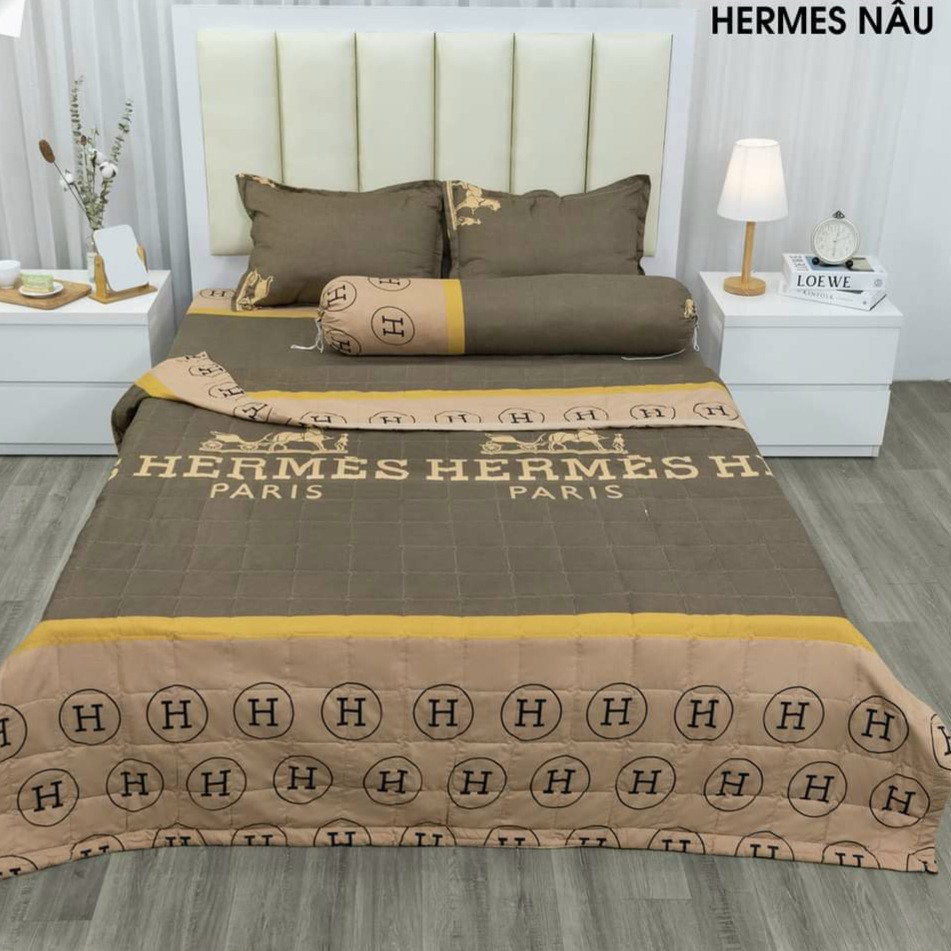 bộ ga gối pholy cotton sét 4 món(1 bộ ga 2 vỏ gối 1 vỏ gối ôm)