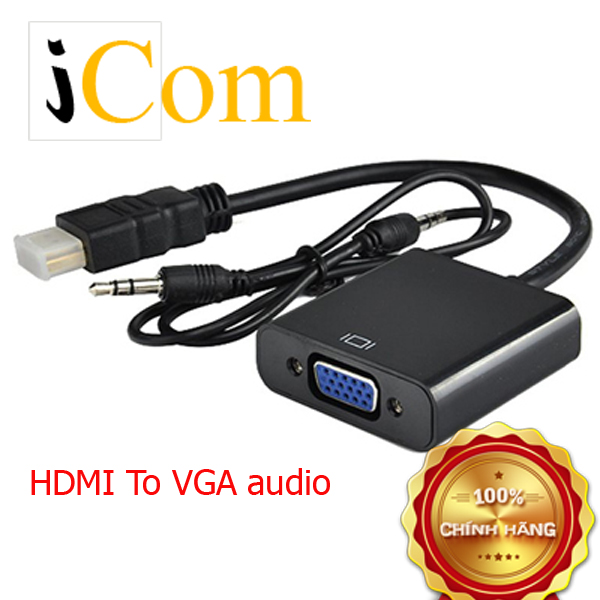 Cáp chuyển HDMI ra VGA có audio