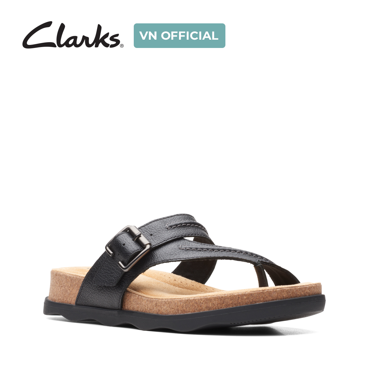 Dép Xỏ Ngón Da Nữ Clarks - Brynn Madi