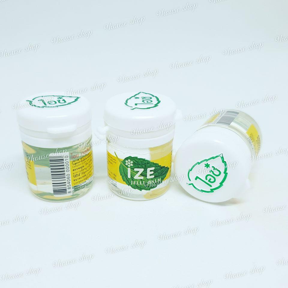 01 Dầu Bạc Hà IZE JELLI BALM 7gram Thái Lan
