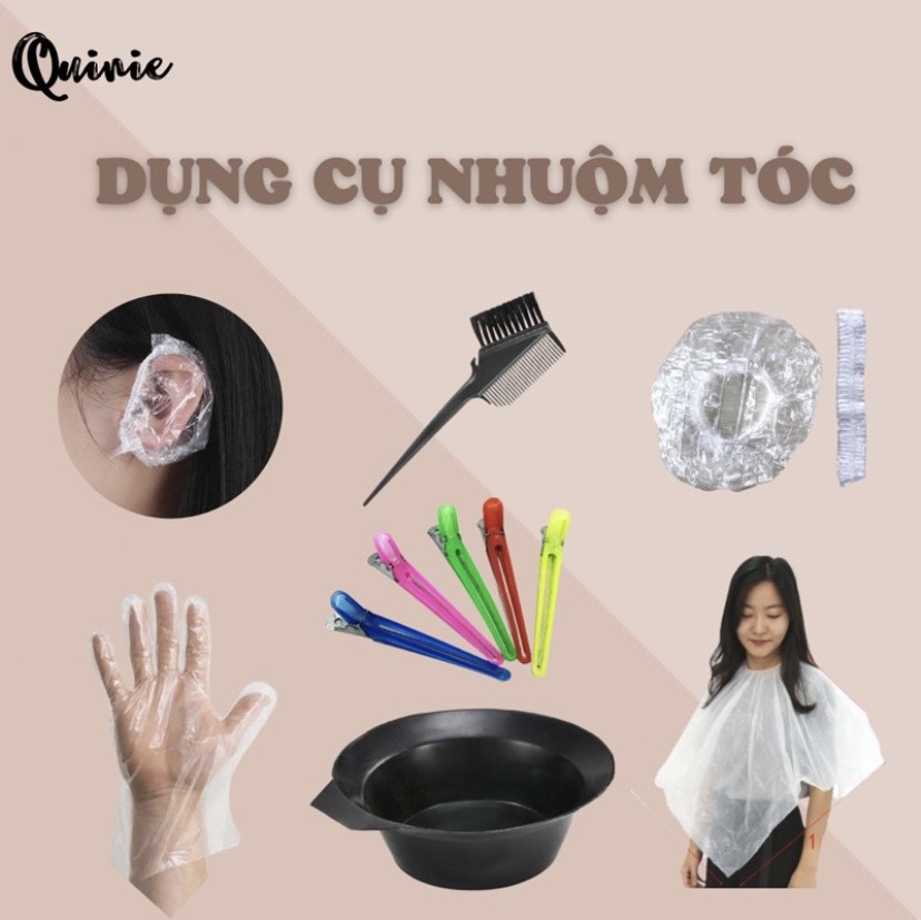 Bộ dụng cụ nhuộm tóc tại nhà