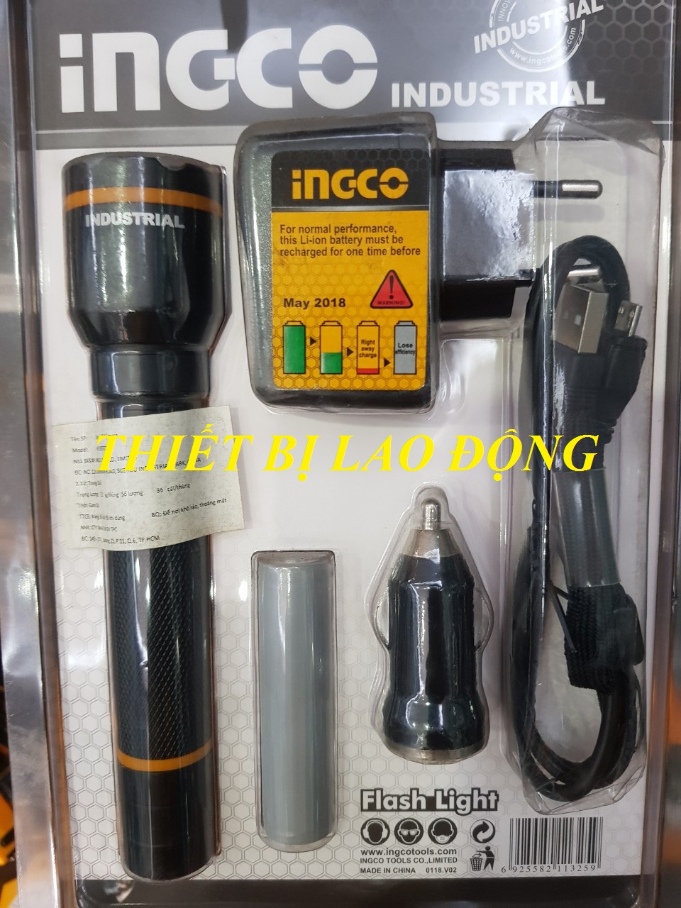 Đèn pin INGCO HCFL186501