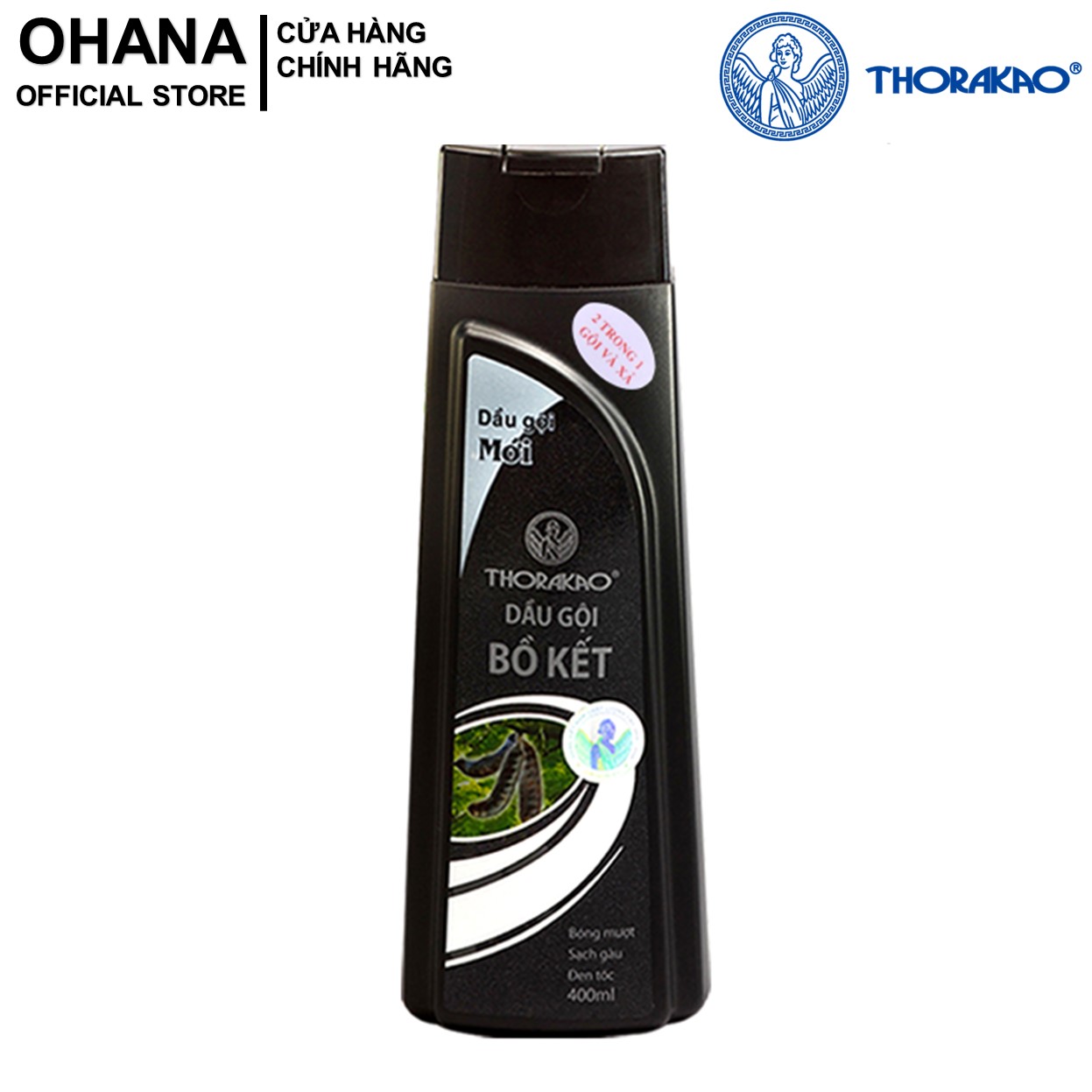 Thorakao dầu gội và xả bồ kết 400ml