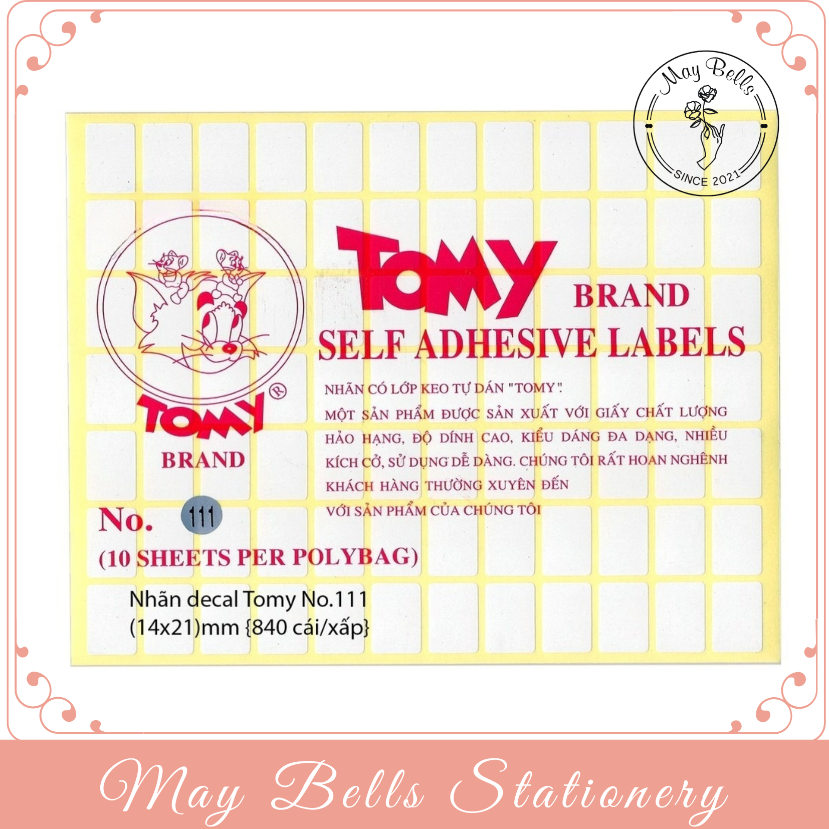 A5 Tomy Decal Paper (Code 109-116), Tomy A5 Sticker