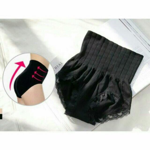 Quần lót gen bụng định hình - quần nâng mông gen bụng munafie đựng trong túi zip - quần lót nữ-quần lót nâng mông nữ-quần lót gen bụng-shopchibi