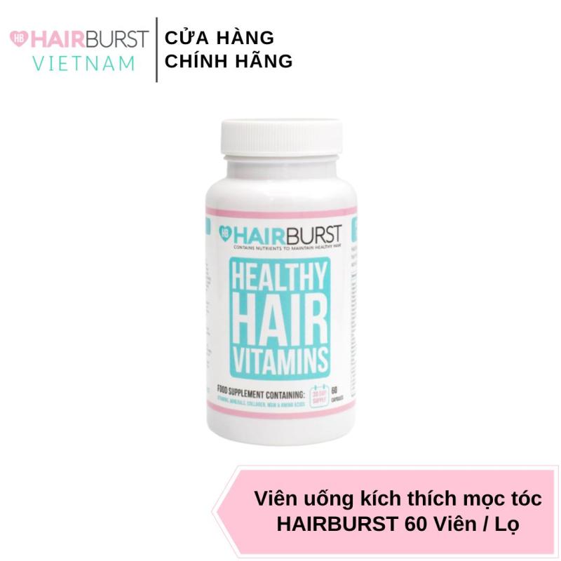 Viên uống HAIRBURST healthy hair vitamin dưỡng tóc chắc khỏe, kích thích mọc tóc lọ 60 gram/1 lọ nhập khẩu