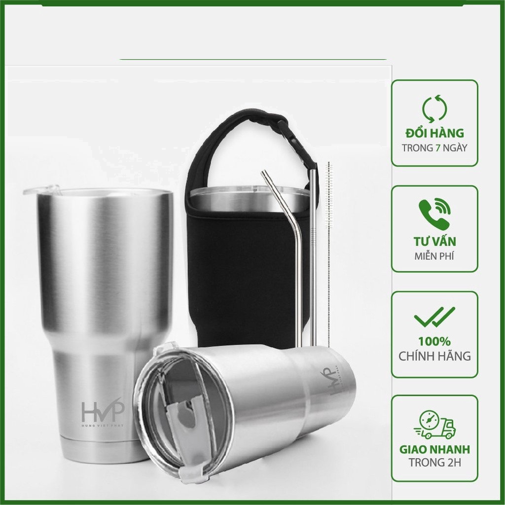 Ly giữ nhiệt thái lan 900ml tặng bộ ống hút bình cốc cách nhiệt inox cao cấp-cốc giữ nhiệt thái lan 900ml- ly thái giữ nhiệt