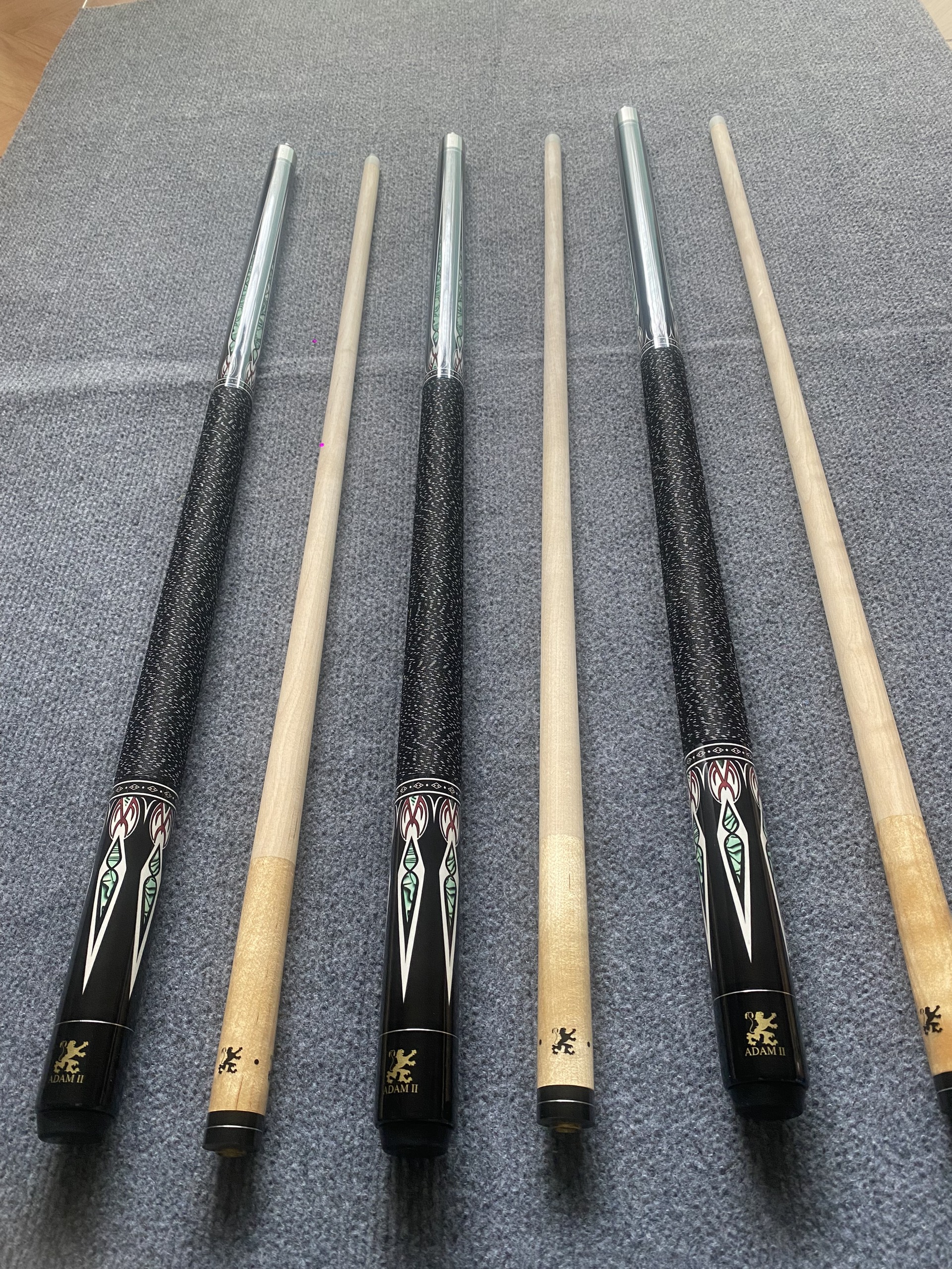 Cơ bida adam lỗ 13mm. Tay quấn chỉ