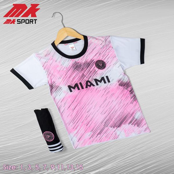 Đồ Thể Thao Đá Bóng CLB Miami 2 màu Nhí – Đồ đá banh trẻ em Mới