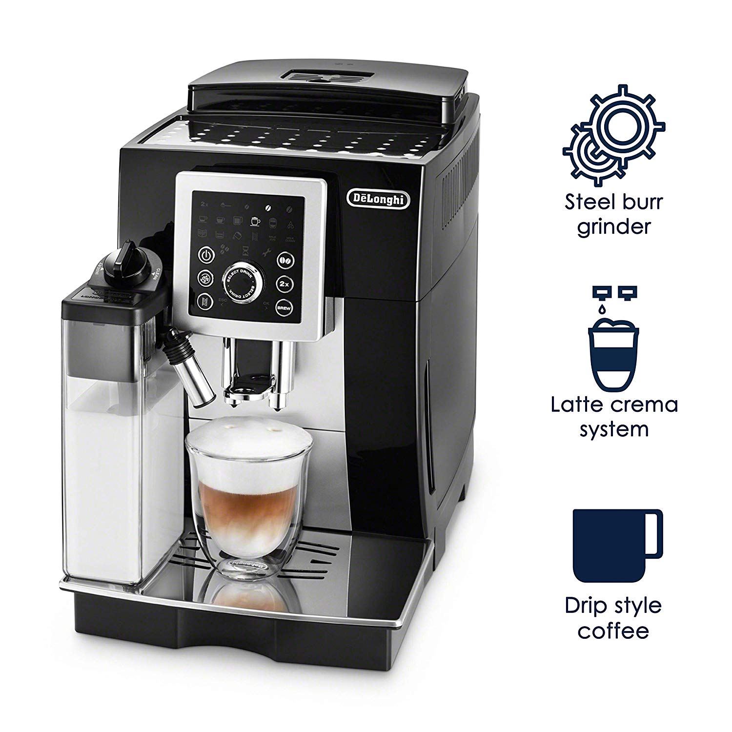 [Trả góp 0%]Máy Pha Cà Phê Tự Động De’Longhi ECAM 23.466.B
