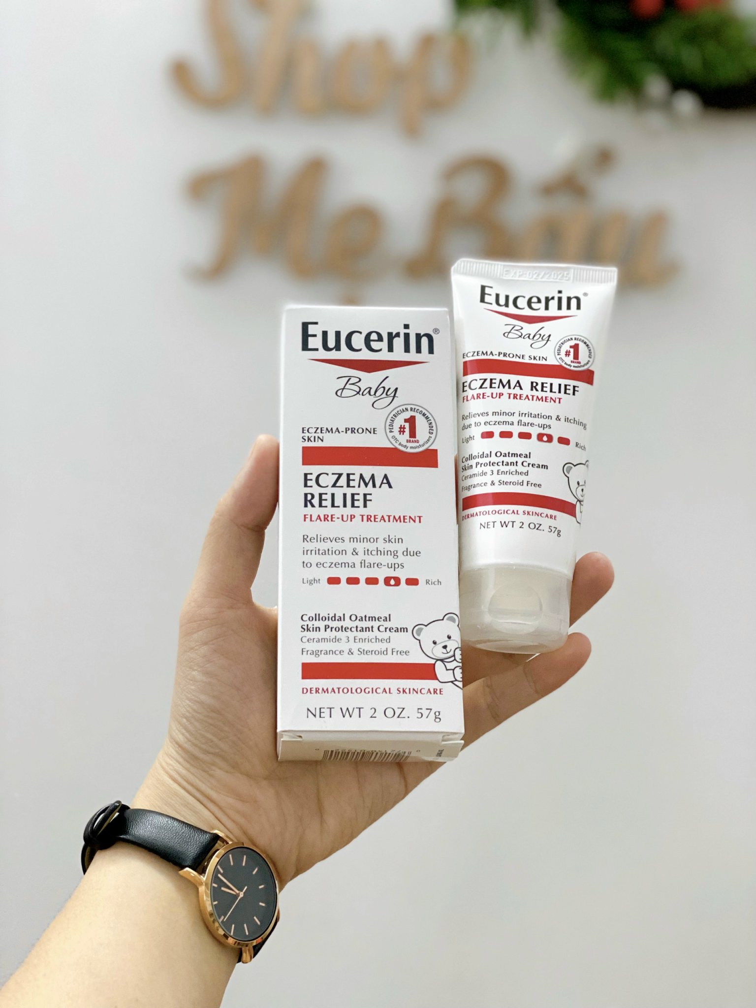 Kem dưỡng ẩm chàm Eucerin