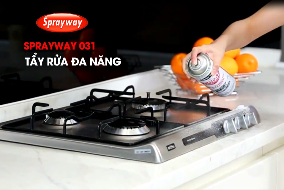 Chai xịt chất tẩy đa năng Sprayway crazy clean 31
