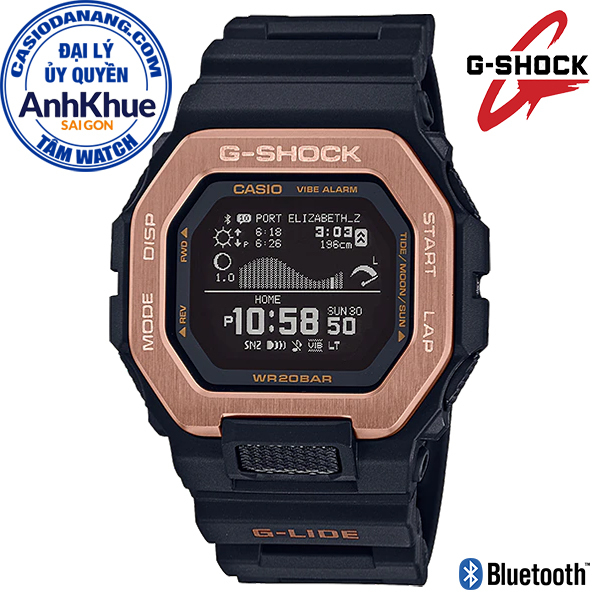 Đồng hồ nam dây nhựa Casio G-Shock chính hãng Anh Khuê GBX-100NS-4DR