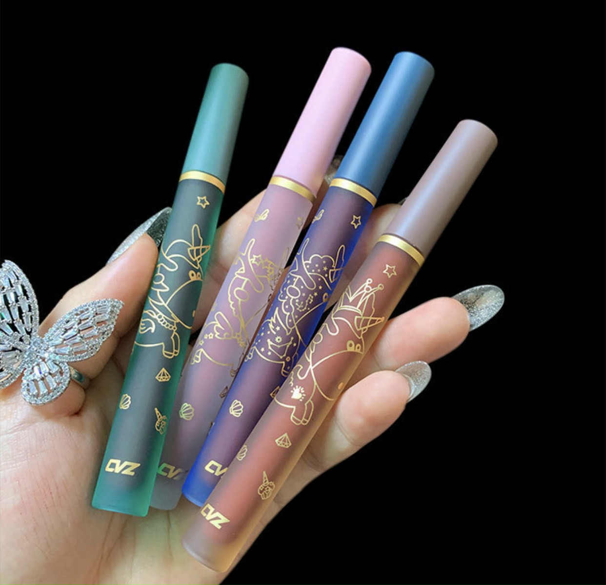 [HCM]Set 4 Cây Son Kem CVZ Best Cool Tint Siêu Hot