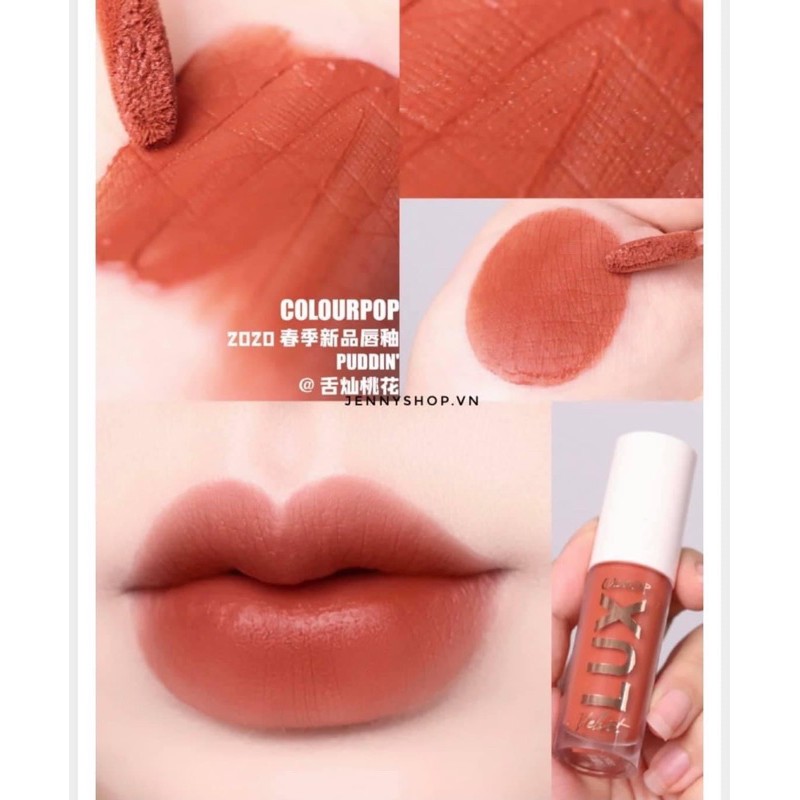 Son Kem Lì Colour Pop Màu Puddin