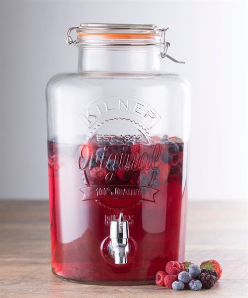 Kilner Bình nước - Thủy Tinh Original 8L