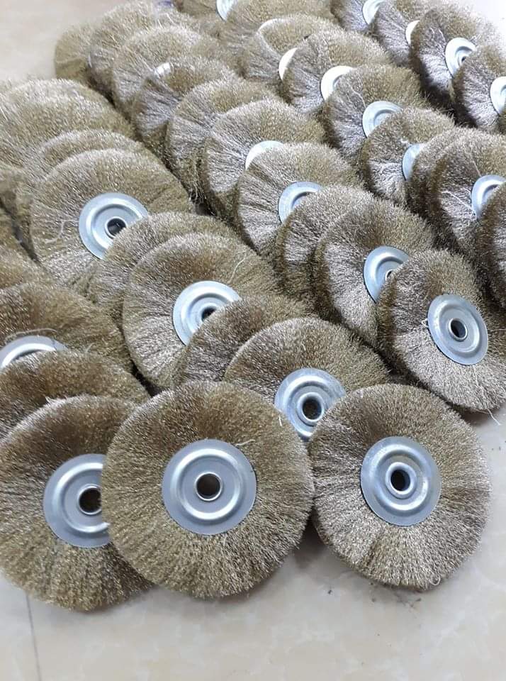 Chổi quật bằng thép ĐK 150 dập