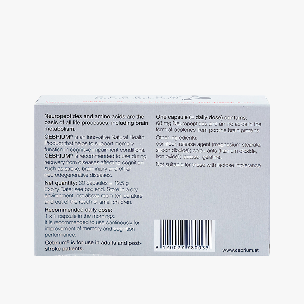 Viên uống bổ não Cebrium (Hộp/30 viên)